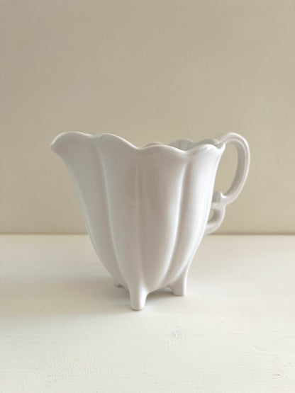 Small Ceramic White Jug