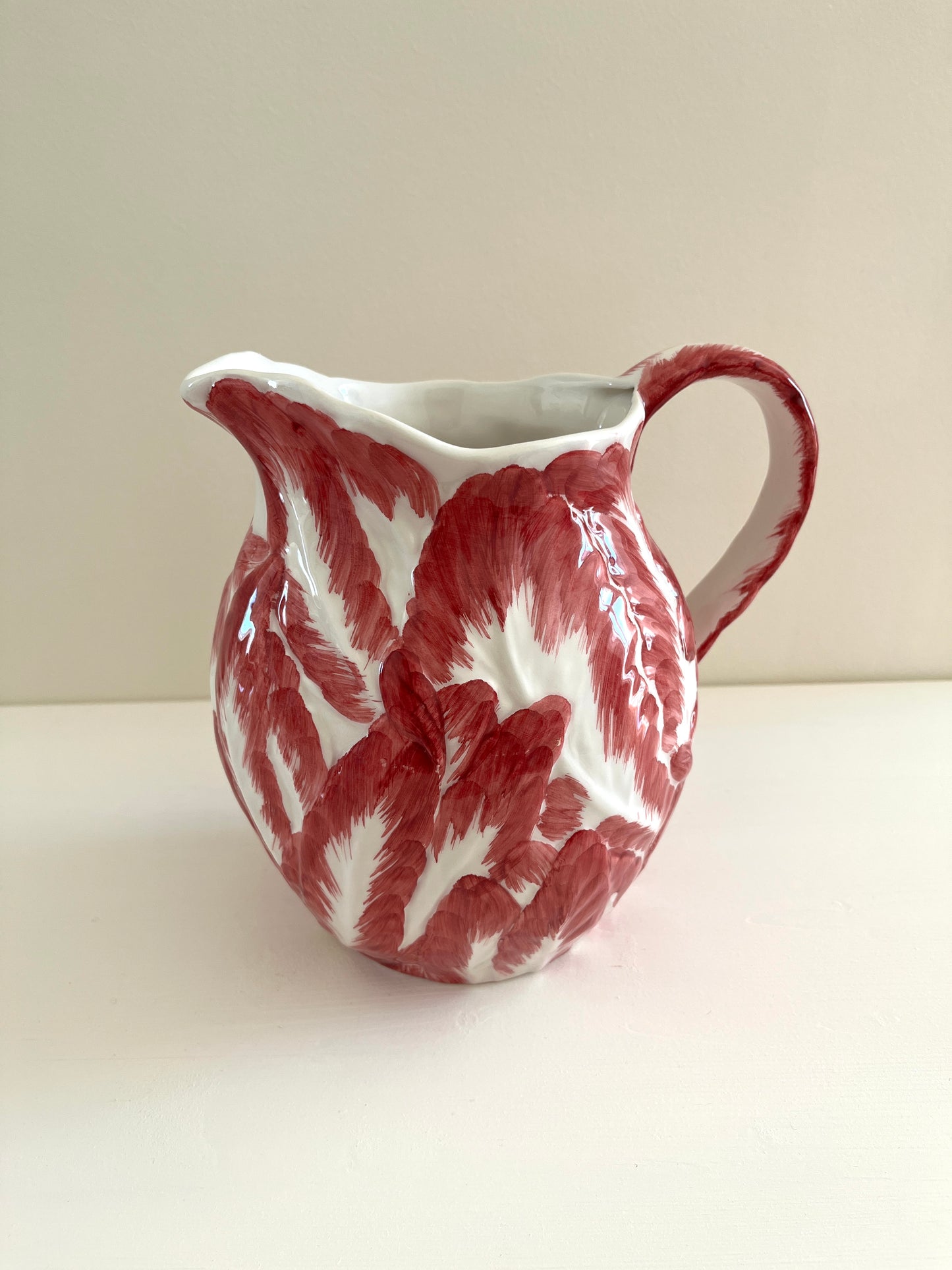 Large Radicchio Jug